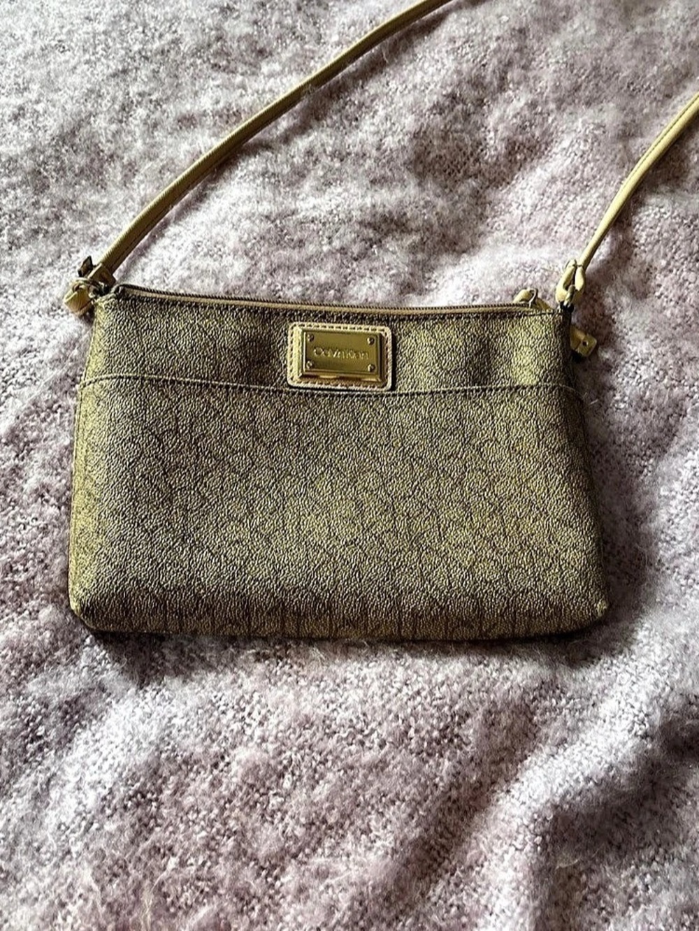 Calvin Klein Brown Crossbody Bag